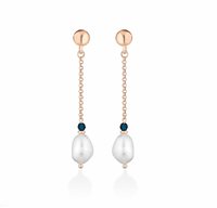 Orecchini Glamour Donna in Argento Perla LGEA521.3